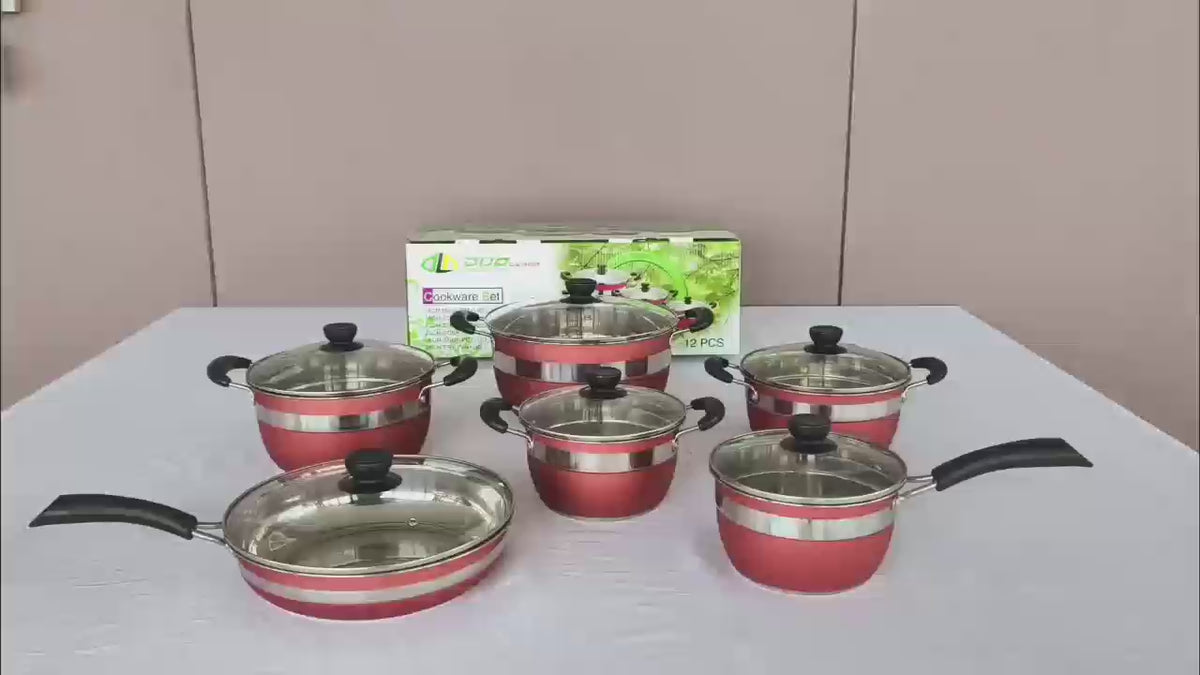 Ensemble Inox 12 pièces